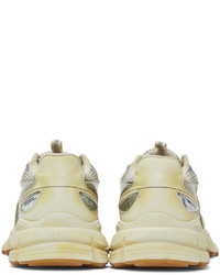Axel Arigato Yellow Dip Dye Marathon Sneakers