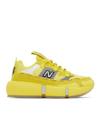 New Balance Yellow Jaden Smith Edition Vision Racer Sneakers