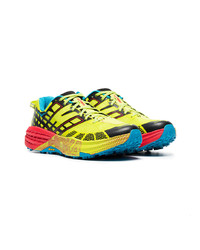 Hoka One One Yellow Speedgoat 2 Lace Up Sneakers