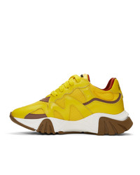 Versace Yellow Squalo Sneakers