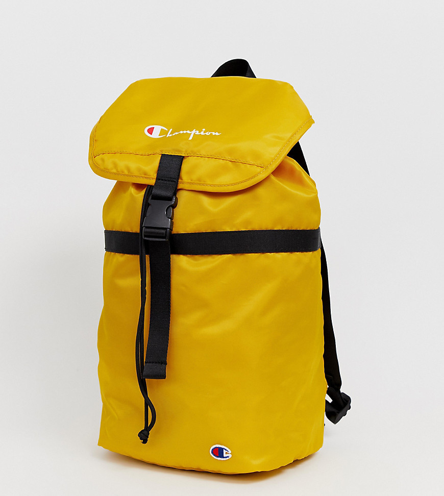yellow champion backpack