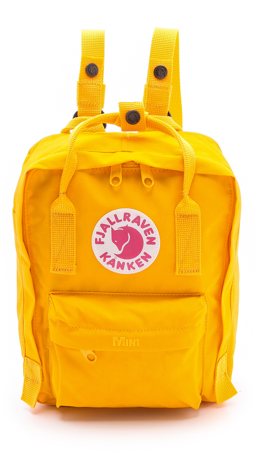 FjallRaven Kanken Mini Backpack, $70 | shopbop.com | Lookastic جنتو صابون