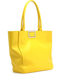 Roger Vivier Ines Medium Shopping Bag Yellow