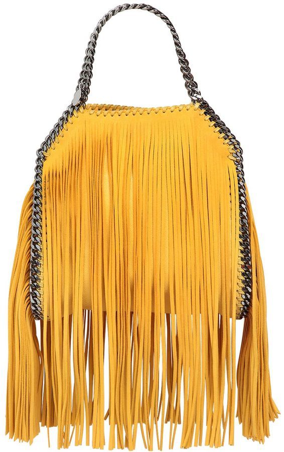 stella mccartney yellow bag