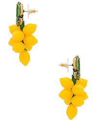 Auden Limoncello Earrings In Yellow