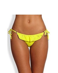 Cia.Maritima Swim Ruffle Bikini Bottom Yellow