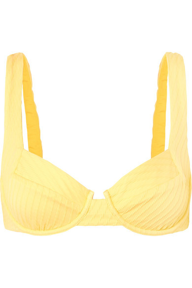 yellow bikini underwire