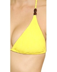 Heidi Klein Cassis Triangle Bikini Top