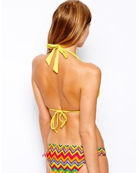 Raisins Triangle Bikini Top
