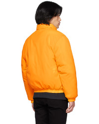 Acne Studios Orange Heat Reactive Bomber Jacket