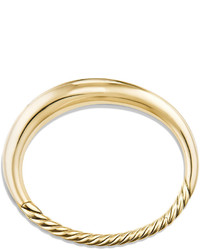 David Yurman 95mm Pure Form Large Smooth Bracelet In 18k Gold Size M