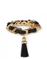 Sole Society Chainlink And Tassel Bracelet