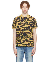 Yellow Camouflage Polo