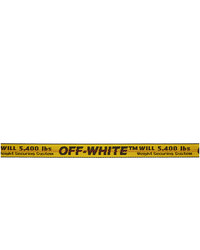 Off-White Yellow Industrial Mini Belt