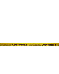 Off-White Yellow Mini Industrial Belt