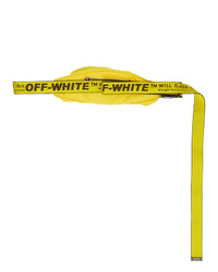 Off-White Yellow Nylon Fanny Pack