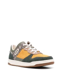 Coach C201 Panelled Sneakers
