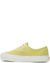 Vans Yellow Og Authentic Lx Sneakers