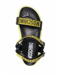 Moschino Logo Tape Sandals