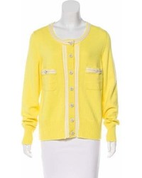 Chanel Embellished Cashmere Cardigan W Tags