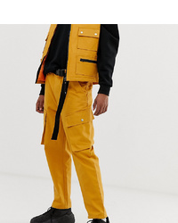 mustard cargo pants