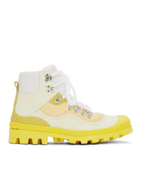 Yellow Casual Boots