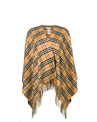 Yellow Check Cape Coat