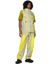 A-Cold-Wall* Yellow Gray Grisdale Storm Trousers
