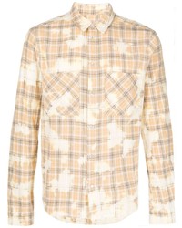 Holzweiler Clip Bleach Check Pattern Shirt