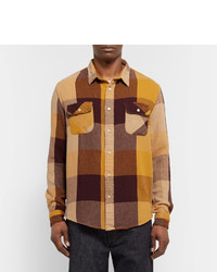 Levi's Vintage Clothing Shorthorn Checked Cotton Flannel Shirt