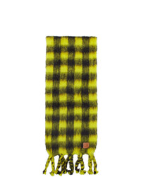 Yellow Check Scarf