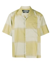 Jacquemus Jean Checkered Short Sleeve Shirt