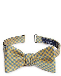 The Tie Bar Commix Check Silk Bow Tie