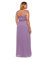 Tevolio Chiffon Halter Maxi Bridesmaid Dress Fashion Colors