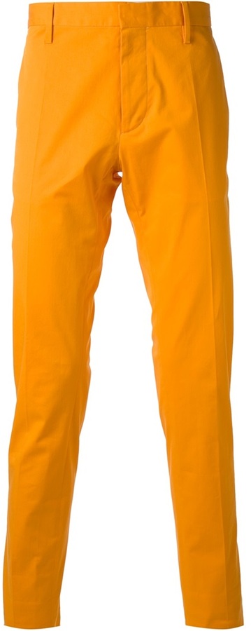 DSquared 2 Bright Chino Trousers, $423 | farfetch.com | Lookastic