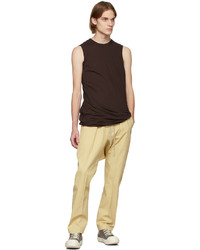 Rick Owens Off  Long Trousers