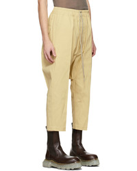 Rick Owens Off White Trousers