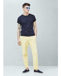 Mango Outlet Slim Fit Canvas Chinos