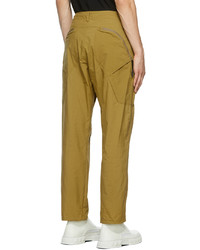 Descente Allterrain Yellow Nylon 6 Pockets Trousers
