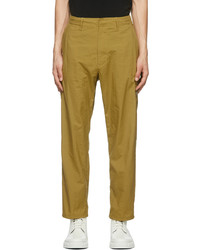 Descente Allterrain Yellow Nylon 6 Pockets Trousers