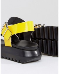 Asos Find Me Chunky Flat Sandals
