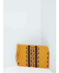 Mango Outlet Perforated Panel Clutch