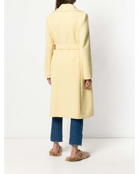 Gucci Butterfly Buckle Notch Collar Coat