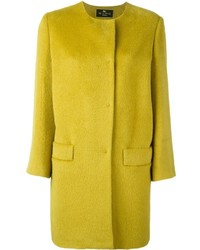 Etro Collarless Buttoned Coat