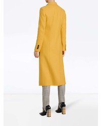 Burberry Double Breasted Cashmere Tailored Coat