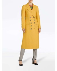 Burberry Double Breasted Cashmere Tailored Coat