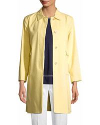 Piazza Sempione Mid Length Button Front Coat
