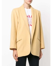 Yves Saint Laurent Vintage Open Front Coat