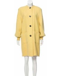 Valentino Textured Knee Length Coat