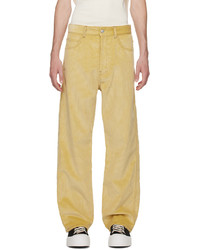 Yellow Corduroy Jeans
